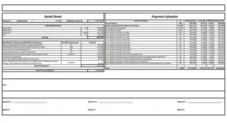 Prestige Meridian Park Complete Costing Details