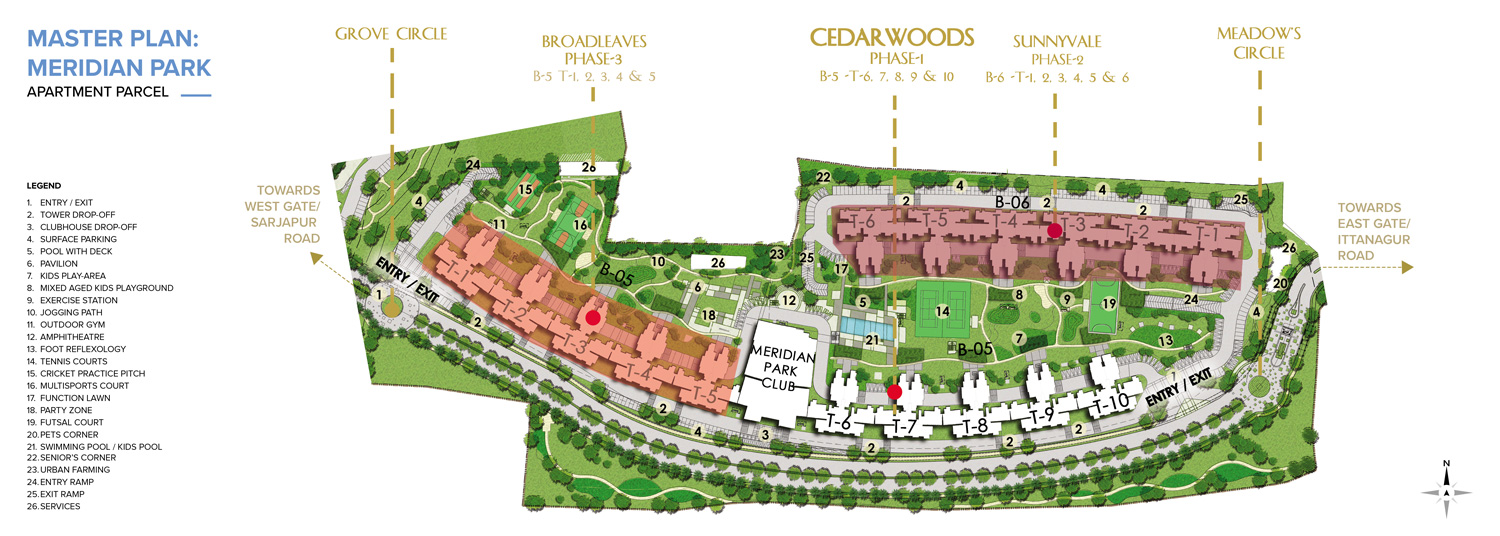 Prestige Sunnyvale Master Plan