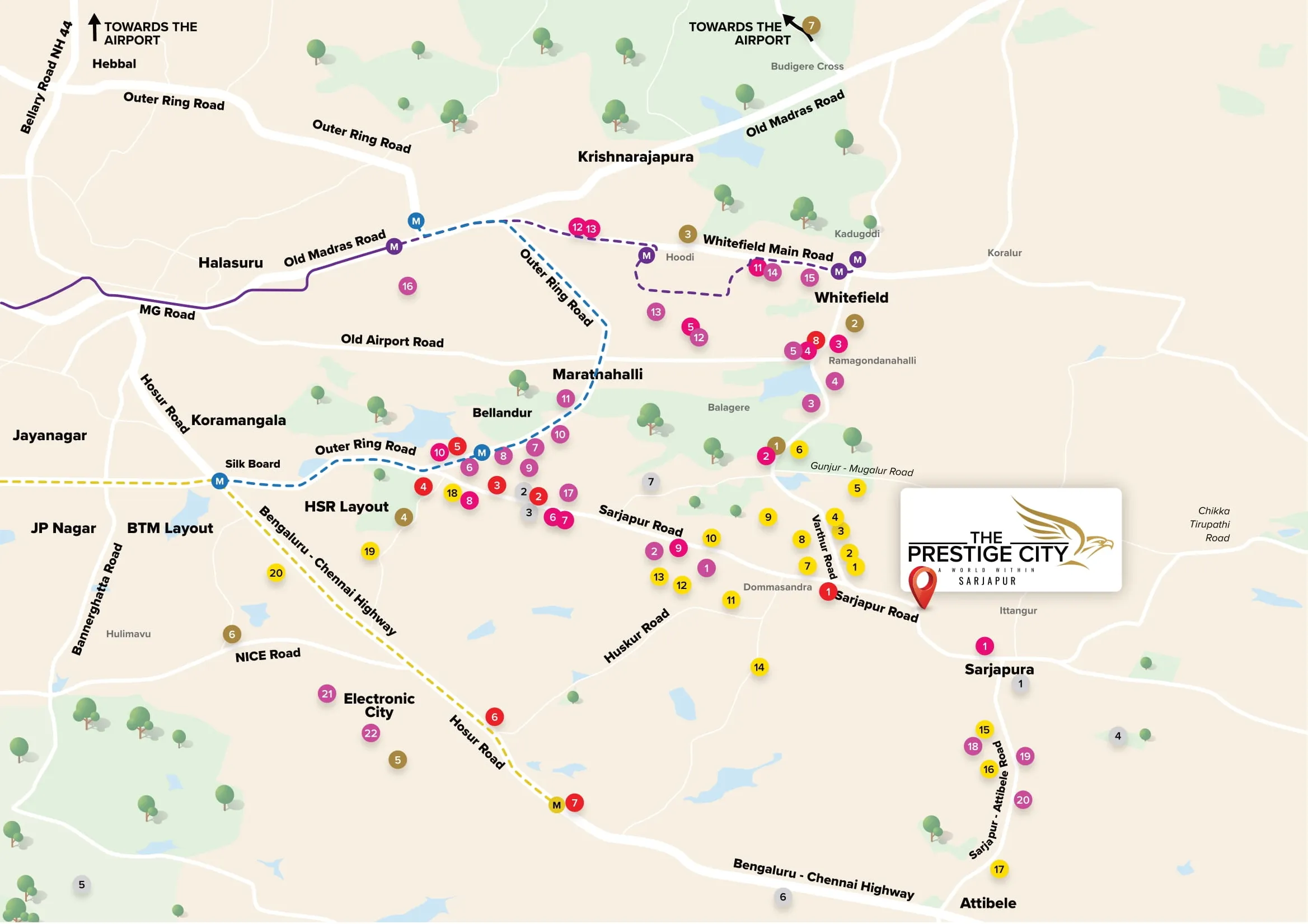 Prestige Mayswood Location