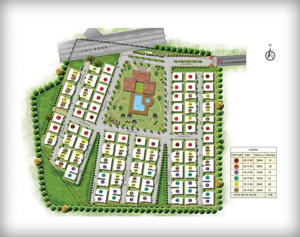 Prestige Glenwood Master Plan