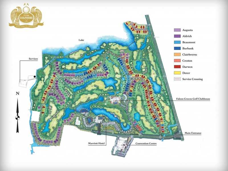 Prestige Golfshire Master Plan