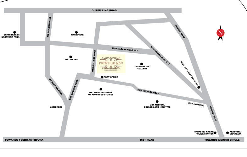 Prestige MSR Location Map