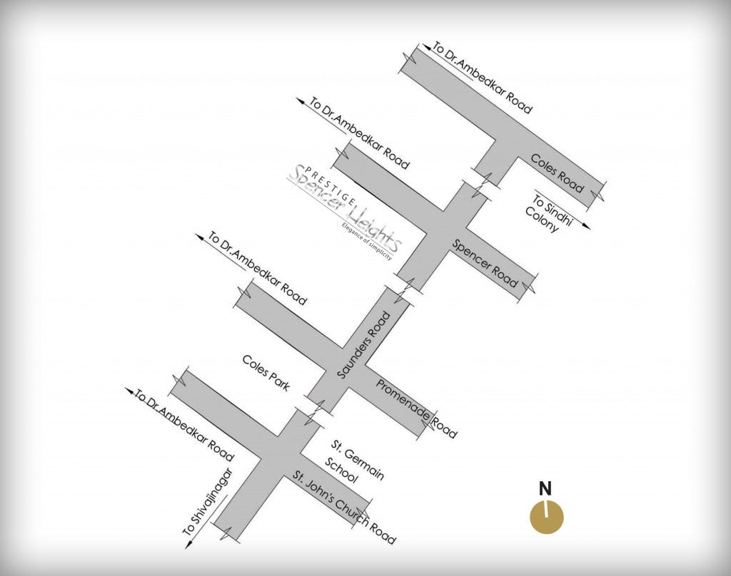 Prestige Spencer Heights Location Map