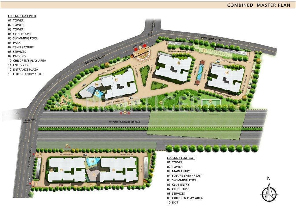 Prestige Sunnyside - Apartments Master Plan